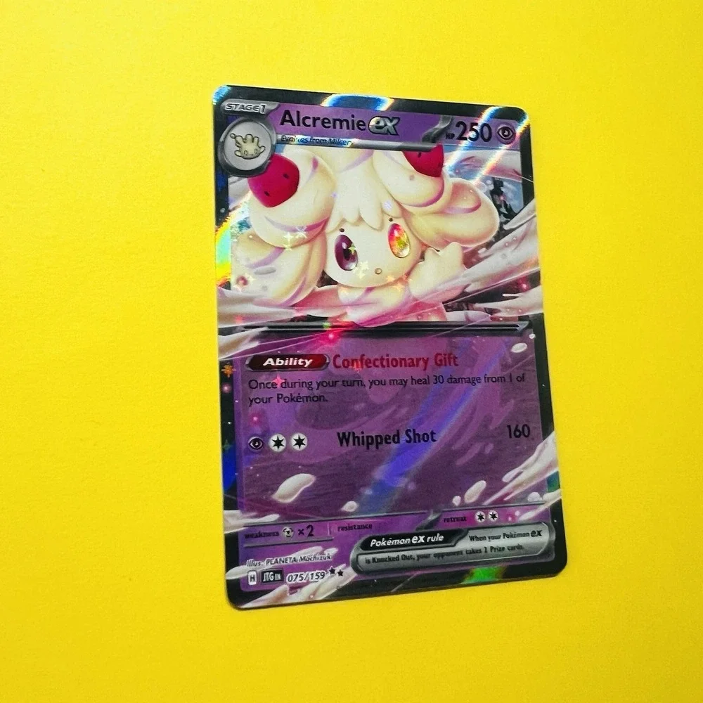 Alcremie ex Holo Double Rare SV09: Journey Together 075/159 NM‎ Pokemon